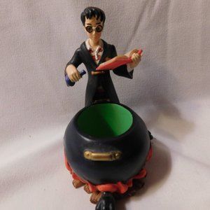 Vintage HARRY POTTER FIGURINE ENESCO CAULDRON POT 2001